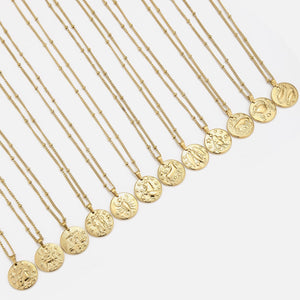 Sternzeichen Halskette Gold