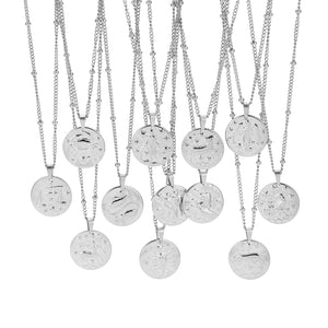 Sternzeichen Halskette Silber