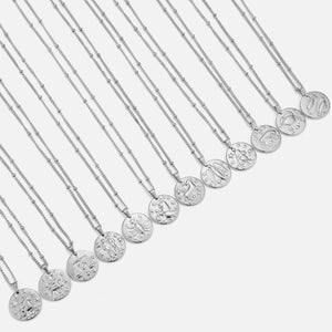 Sternzeichen Halskette Silber